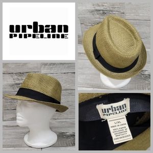 Urban Pipeline 100% Paper/Straw Pork Pie Hat
